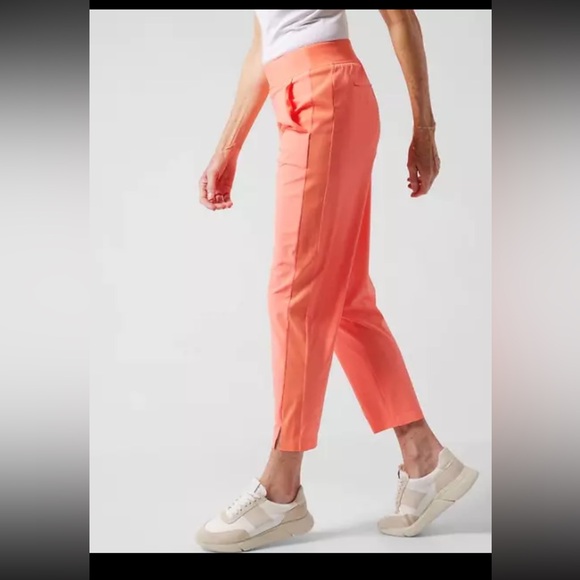 Athleta Sunset Glow Coral Ankle Pant - Picture 2 of 11